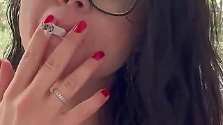 Smoking When Answering You Here