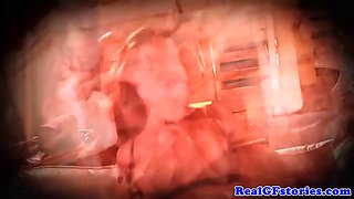 Cheating red haired wife in tights gulps
