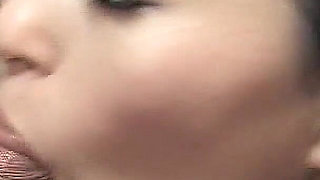 Skinny Asian Secretary Mai Gives Bosses an Uncensored Blowjob