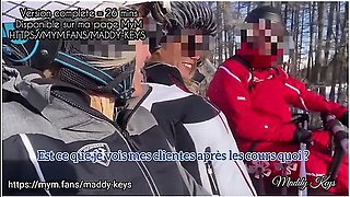Maddy Keys And Her Friend Offer Sex To A Real Snow Ski Teacher During A Provate Lesson