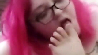 Double Amputee Striptease, Sucks Her Foot and Jumps