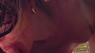 Almost Caught on the Nudist Beach: Blowjob, Riding & Doggy POV