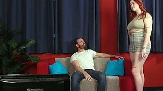 Fiery CFNM nymphos meet and tug