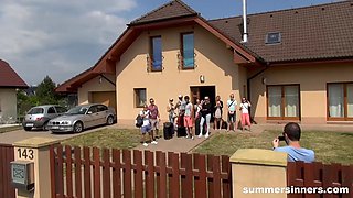 Best fucking vacation in limo with Wendy Moon, Amirah Adara, Chrissy Fox