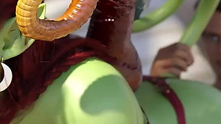 The Spellbook Succubus Sex and Fisting - Animated Porn Game