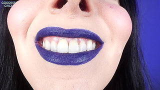Addicted to My Beauty - Cigar and Blue Lipstick