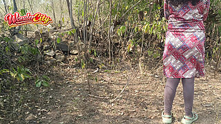 Jungle with Hot Aunty