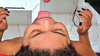 Fucking My Slave's Throat Until Gives Milk in Her Mouth 09162024