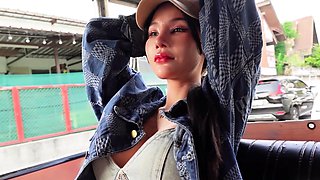 Super cute Thai teen amateur threesome