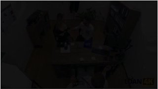 Family Couple Came To Get A Loan And Wife Decided To Fuck With A Manager Right There - Baby Coco And Stanley Johnson