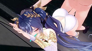 Wuthering Waves - Luno Erotic Sex Scene with Rover - 3D Hentai Animation