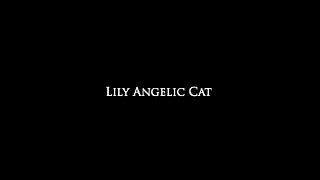 Cosplay Pink Hair Girl Lilly in White Stockings Video