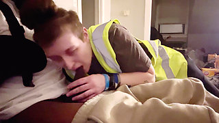 Stud Lesbian Decided to Try Dick for the First Time and Fucks Her Co Worker