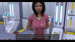 Stranded in Space - Stretching Out with Big Boobs MILF