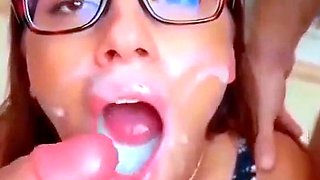 Finnish Cumslut JenKowski Bukkake