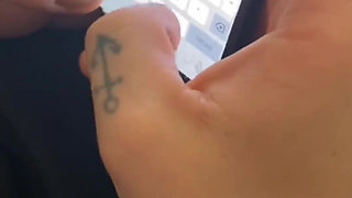 Cheating Slut Came Over for a Horny Threesome