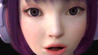 Cute Girl Seduced by a Boy in 3D-3d Story