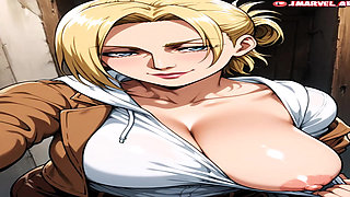 annie leonhart from anime Shingeki no Kyojin