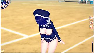 [hentai Game Koikatsu! ]have Sex With Big Tits Vtuber Otodama Tamako.3dcg Erotic Anime Video