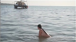 One-piece Transparent Swimsuit