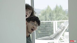 Natasha Nice And London River Go Wild With Thick Young Dick!