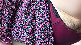 She Thought I Was My Stepdad - Hairy MILF Stepmoms Pussy Clenched Around My Fingers in Excitement