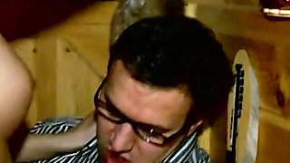 Blonde Bombshell Teases with Cock in Luxury Car