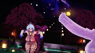 Genshin Impact -hot Spring Monster Fuck Horny Ganyu - 3D Hentai Animations