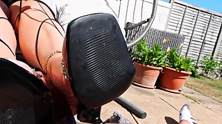 Splendid heels - Big Cumshot On My Feet In Heels