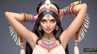 Desi Indian couple breaks their chastity with chocolate sauce on their mansion roof and then gets down in the shower