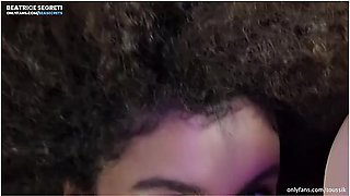 Threesome With Toussik, We Suck His Cock Together And She Squirts On Me