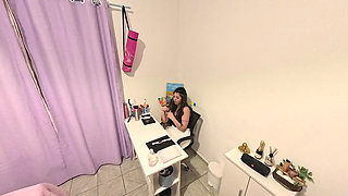 Fucking my stepmom doggy-style in her bedroom.POV