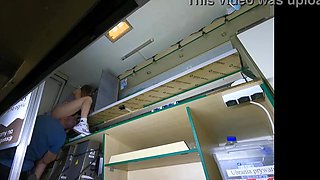 I asked my hostess to make me a ciggie but she looks so marvelous in this mini microskirt that I had to have fun with her muff at least just a lil bit