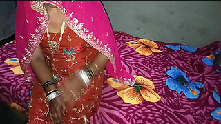 First night. Husband wife full hard sex show with punjabi bhabhi