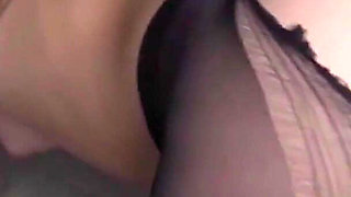 Doggystyle Fuck in Torn Pantyhose