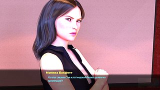 Naked cartoon ass gets dominated with mind control and face fucking