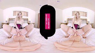 Charlotte Stokely, Virtual Reality And Lina Paige In Light-haired Doll Needs De-Strain Fuck-a-thon