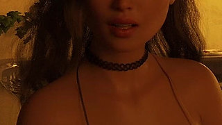 Elmwood University 2: Flexible Cheerleader Shows Me Her Moves and Kisses Me Passionately