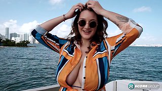 Darias Big Tits Bikini Strip