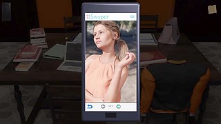 Redhead teens in a hentai visual novel adventure