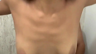 My Big Ass Latina Asks Me to Give Her My Rich and Hard Cock, I End up Filling It with Milk.