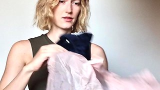 Great Big Boobs On Masturbating Redhead