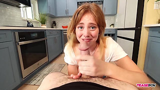Lucy Foxx Drains You with Sloppy Sucking