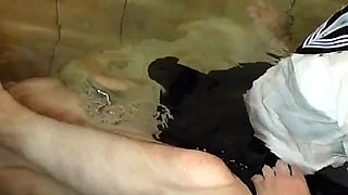 Dripping Uniform, Restrained in a Bathtub, off-campus Lesson