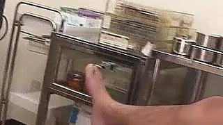 Doctor fucks skinny Japan teen with hairy pussy uncensored
