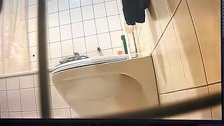 Teen in Bathroom Shower