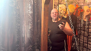 Lanista Bear and Domina Satana bondage lesson