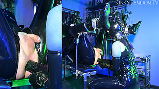 Heavy Rubber Dolly Latex Double Anal Fisting Ft Mistress Lunatika Maz Morbid