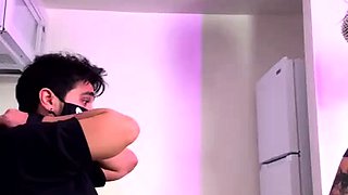 Naughty blonde femdom fetish hottie rams ass with strapon