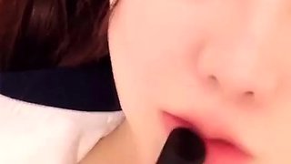 Amateur Asian GFsucking POV